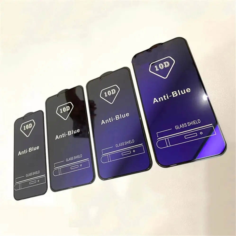 Two Strong Silk 9H Anti-blue 10D Phone Tempered Glass Screen Protector For Oneplus 9E 5G