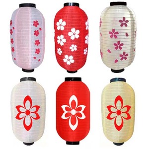 Phong cách Trung Quốc cổ đại không thấm nước Kem chống nắng quảng cáo ngoài trời chải màu trang trí gấp Nhật Bản mùa đông dưa đèn lồng - Product Image 2