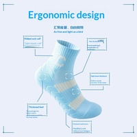 Chaussettes de sport professionnelles en tricot pour femmes - Printemps/Été Course en plein air Marathon Randonnée Alpinisme Badminton Épaisses
