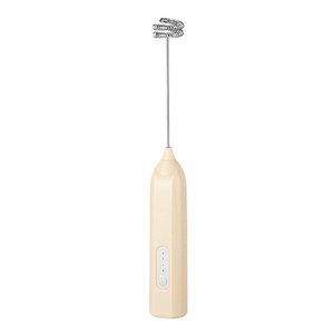 Frullino Elettrico Portatile Geling in Acciaio Inox Nero, Ricaricabile, per Latte, Matcha e Caffè, Mixer Manuale per Bevande - Product Image 6