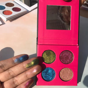 Paleta de sombras de ojos de 4 colores, sombra de ojos duochrome y sombra de ojos multicromo, venta al por mayor, bajo moq - Product Image 6