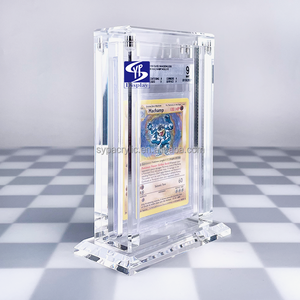 SYP - Estuche Acrílico Transparente para Auto 2020 Spectra <span class=keywords><strong>LaMELO</strong></span> <span class=keywords><strong>BALL</strong></span> JSY - Celestial # Tarjeta de Visita 215 P SA con Tapa Magnética Resistente - Product Image 2