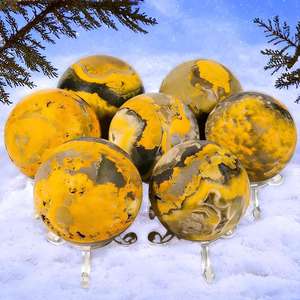 Оптовые высококачественные натуральные шары из яшмы «пчелка» - Product Image 6
