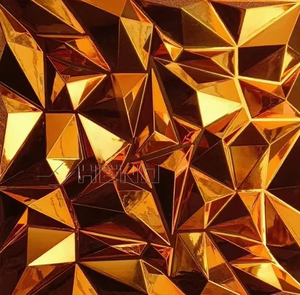 Panneaux muraux 3D géométriques en PVC imperméables Wayon pour la décoration murale d'hôtel - Product Image 2