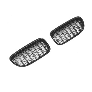 Parrillas Delanteras Negras Meteor Silver ABS para BMW Serie 3 E90 2008-2011 - Product Image 4