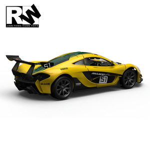 Juguetes autorizados de RW Toys Factory, coche de carreras Slide <span class=keywords><strong>F1</strong></span>, juguete de coche de Fórmula Uno de la serie McLaren P1 <span class=keywords><strong>GTR</strong></span>, de aleación fundida a presión a escala 1/32, para niños. - Product Image 3