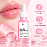 Sérum exfoliant pour les lèvres à 5% de PHA avec gluconolactone et ectoïne, soin des lèvres doux, hydratant et adoucissant, 15 mL