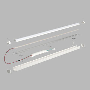 ไฟแบทเท็นแบบปรับกำลังไฟได้ 1500 มม. 30W 38W 46W 55W  3CCT 3000K 4000K 5000K ไฟ LED สีสำหรับลานจอดรถและชั้นใต้ดิน - Product Image 5