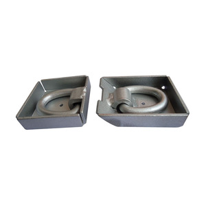 Stainless Steel Horizontal Hook 6000kgs D Type For Construction Cargo Control Accessories - Product Image 2