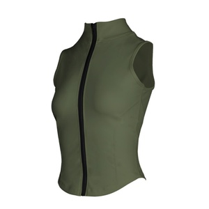 Casual Full Sleeve Sports <b>Jacket</b> Skinny Fit Zipper Elastic Stand Collar Active Fitness Top Breathable Eco-Friendly <b>Yoga</b> - Product Image 6