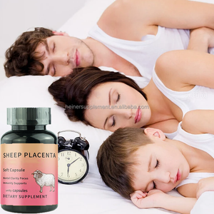 Ausreson kapsul ekstrak plasenta domba tingkat kosmetik kapsul suplemen Halal domba kapsul plasenta untuk kecantikan kulit - Product Image 3