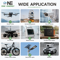 Paket Baterai Li-ion 18650-2S1P 7.2V 3.5Ah Kustom OEM dengan Daya Tahan 600 Siklus untuk Peralatan Survei & Pemetaan Drone RTK GNSS GPS