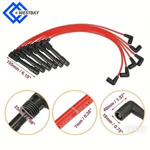 Cavo Candela Originale da 7mm Adatto per Volkswagen <span class=keywords><strong>Passat</strong></span> V6 <span class=keywords><strong>2.8</strong></span> Litri 078905531b - Product Image 5
