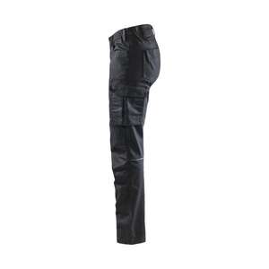 BLAKLADER - 714011419999D19 Pantalon de service femme stretch Noir/Noir-PANTALON DE TRAVAIL EAN 7330509814192 PANTALON DE TRAVAIL CARGO - Product Image 4
