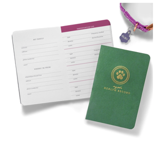 Carnet de soins pour animaux de compagnie, passeport de soins pour animaux de compagnie, <span class=keywords><strong>livre</strong></span> personnalisé avec informations personnelles, passeport de vaccination pour animaux de compagnie, impression de passeport - Product Image 2
