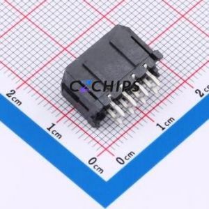 430450814 Wire-to-Board Pin Header Through hole Component (THT),P=3mm Connector 2x4P 3mm Through Hole Micro-Fit (MX 3.0) - Product Image 2