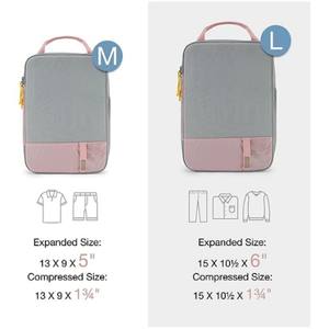 Комплект из 2 предметов, прочная выдвижная легкая сумка-Органайзер для багажа - Product Image 3