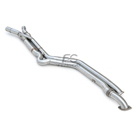 Sistema de Escape Personalizado de Acero Inoxidable con Tubo en Z, Tubo Intermedio para BMW M3 M4 G80 G82 3.0T, Tubos de Escape de Alto Rendimiento, Mejora Sonora