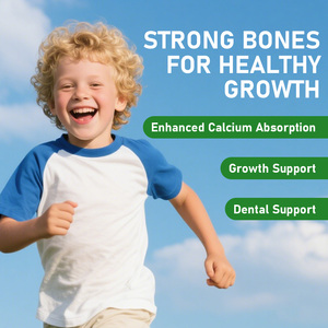 Gummies multivitaminées pour enfants sur mesure avec calcium, zinc, soutien immunitaire, gummies véganes, stimulant d'énergie, complément nutritionnel - Product Image 4