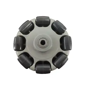 Werkseitige Direkt qualität für Robot Toy DIY 125MM Omni Wheels, Roboter-Kits, zweireihige und dreireihige Omni-Direction-Walze