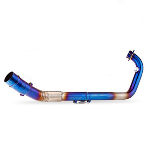 ท่อไอเสียสแตนเลสปลายด้านหน้ากลมป้องกันสนิมสำหรับยามาฮ่า Y15ZR EXCITER150 SNIPER150 LC150 - Product Image 5