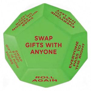 Juego de Dados de Plástico Personalizado para Intercambio de Regalos - Divertido Juego de Navidad 2025 para Grupos, Familias y Eventos Festivos - Product Image 2