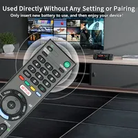 Mando a distancia para TV inteligente Sony, con Netflix, para el mando a distancia, para el televisor, de la marca Netflix