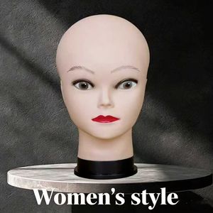 หัวหุ่นชายหัวล้านสำหรับจัดแต่งทรงผมมืออาชีพ วิกผมสำหรับผู้ชาย รอบศีรษะใหญ่ หัวหุ่นผู้หญิงพร้อมขาตั้งวิก - Product Image 3