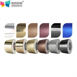 Proses pemoles presisi kumparan baja tahan karat <span class=keywords><strong>Titanium</strong></span> hitam cermin 8K untuk lembar dekorasi kelas atas ukuran kustom - Product Image 3