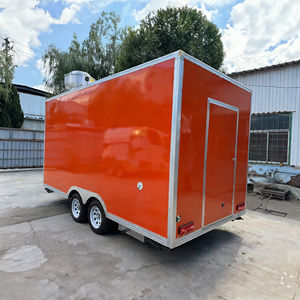 Chariot de nourriture mobile pour marché nocturne, rue piétonne et zone panoramique, chariot de vente de café, de thé au lait, de glace - Product Image 4