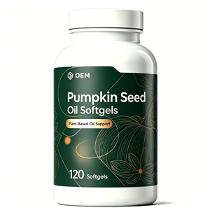 Cápsulas de Aceite de Semilla de Calabaza OEM, Proporcionan Nutrición de Ácidos Grasos Esenciales, Apoya el Bienestar Masculino, la Salud Urinaria y la Salud del Corazón - Product Image 1
