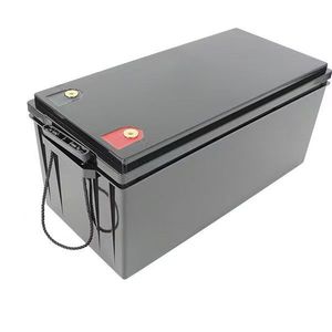 เคสแบตเตอรี่สำหรับงานหนักที่ได้รับการจัดอันดับ IP65-205Ah กันน้ำ12V ABS (522x240x218มม.) สำหรับตะกั่วกรดเพื่อการอัปเกรดแบตเตอรี่ LiFePO4 - Product Image 1