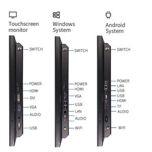 Tủ điều khiển điện 15 17 19 inch cửa sổ i3 i5 i7 gồ ghề công nghiệp nhúng điện dung màn hình cảm ứng tất cả trong một bảng điều khiển PC - Product Image 6