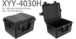 Veiligheidsbeschermhoes, draagbare, verdikte plastic instrumentenkoffer, waterdicht, vochtbestendig en schokbestendig - Product Image 4