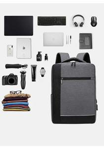 Productos <span class=keywords><strong>de</strong></span> tendencia 2025 Nuevas llegadas Mochila impermeable para <span class=keywords><strong>computadora</strong></span> portátil <span class=keywords><strong>de</strong></span> negocios <span class=keywords><strong>de</strong></span> viaje con Usb - Product Image 5