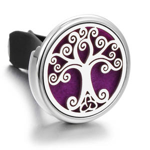 Stainless Steel <b>Car</b> Fragrance Diffuser Vent Clip With Felt Pads - Product Image 3