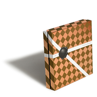Boîtes cadeaux de chocolat personnalisées en forme de lattenkiste biodégradable avec logo de chocolat, emballage cadeau pour le Ramadan
