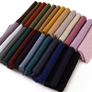 Sciarpa Turbante in Voile di Cotone Tinta Unita 90*180cm, <span class=keywords><strong>25</strong></span> Colori, per Donne Musulmane - Product Image 3