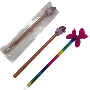 2025 silicona suave Pvc caballo perro cabeza de Animal adorable pluma Toppers <span class=keywords><strong>para</strong></span> bolígrafos con cuentas - Product Image 2
