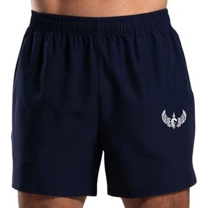 Pantalones Cortos Deportivos Azul Marino para Hombre, Ligeros, de Secado Rápido, para Entrenamiento, Running, con Bolsillos, para Gimnasio, Fitness y Entrenamiento - Product Image 3
