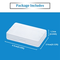 Étui de haute qualité en ABS pour cartouche de jeu Game Boy Advance pour SP Game Boy Micro (GBM)