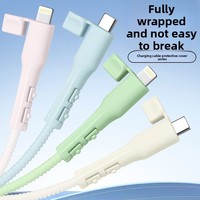 Manchon de protection universel pour câble de données, protection anti-câblage en silicone souple pour fil de téléphone portable, idéal pour les étudiants
