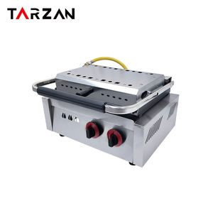 TGG-8120 <span class=keywords><strong>Presse</strong></span> à <span class=keywords><strong>panini</strong></span> au <span class=keywords><strong>gaz</strong></span> de haute qualité, la plus vendue, pour sandwichs grillés, gril de contact, machine alimentaire commerciale - Product Image 5