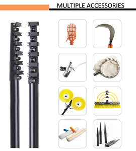 Kính thiên văn cực chất lượng cao 12m 15m 20m 25m Kính thiên văn cửa sổ làm sạch cực - Product Image 4