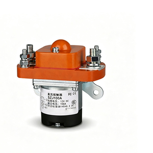 คอนแทคเตอร์ SZJ100A <span class=keywords><strong>DC</strong></span> คอยล์ 12V 100A สำหรับยานยนต์ไฟฟ้า รถยก ระบบกักเก็บพลังงาน สวิตช์ควบคุมพลังงาน - Product Image 3