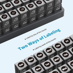 Vente flash 2024 - Organisateur de pilules en plastique noir PP, grande capacité, 32 compartiments, boîtes de rangement pour pilules, 32 étuis, boîte à pilules - Product Image 3