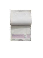 Formulaires de factures fiscales Formulaires de commande 9.5x11 pouces, 3 parties, blanc Formulaires continus autocopiants pour imprimante matricielle triplicata