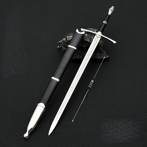 <span class=keywords><strong>El</strong></span> Señor DE LOS Anillos, armas de cine y televisión, espada Aragorn Ranger, 22cm, modelo de juguete, llavero, decoración de Metal - Product Image 5
