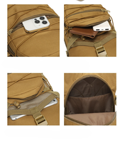 Sac à dos tactique camouflage de nouvelle conception pour moto, sac à dos de randonnée pour hommes