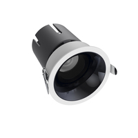 Projecteur LED COB anti-éblouissement de haute qualité Downlight LED réglable Plafonnier encastré 7W 8W 12W 15W 20W avec pilote Lifud